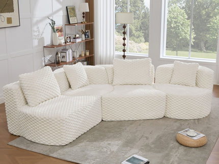 Modular Sectional Sofa With Free Combination Design