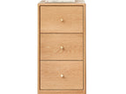 Light Brown / 3 Drawers