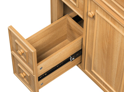 Bathroom Vanity With Sink, Cabinet With Flip Out Drawer, 2 Soft Close Drawers, 1 Soft Close Door - Wood