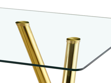 Dining Table With Transparent Surface