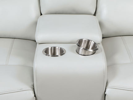 Denson - Power Reclining Loveseat With Console And USB Port