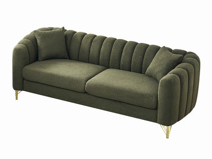 Tufted Oversized Sofa For Living Spaces