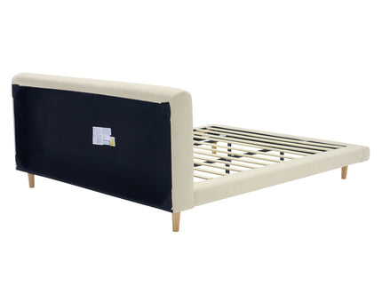 Chunky - California King Bed Frame - Beige