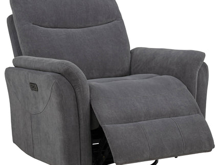 Beacon - Power Swivel Recliner With USB Charging And Adjustable Recline