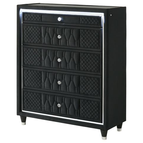 Mika - 5 Drawer LED Chest