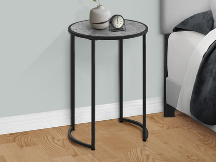Round Accent Side Table, Contemporary & Modern