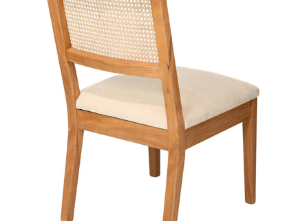 Compact Ergonomic Upholstered Side Chairs (Set of 2)