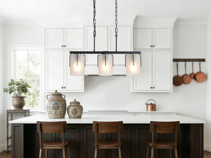 Adjustable Cylindrical Pendant Light