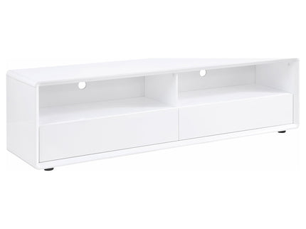 Cordova - 2 Drawer TV Stand - Gloss White