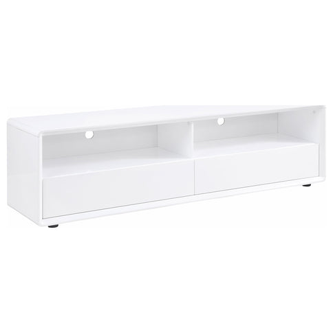 Cordova - 2 Drawer TV Stand - Gloss White