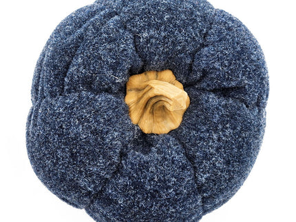 Pumpkin Ornament Decor For Holiday Harvest Festival Fall Festival & Thanksgiving (Set of 3) - Blue