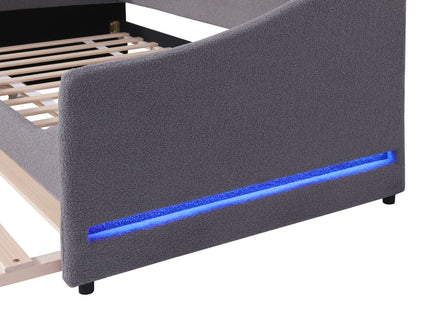 Design Upholstered Daybed With Light And Trundle