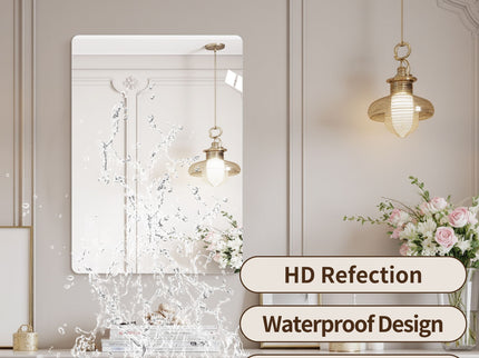 Modern Frameless Bathroom Vanity Mirror