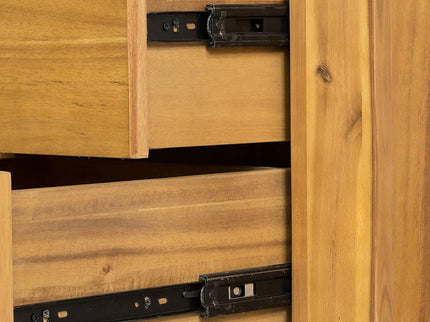 Nightstand - Natural Wood / Brown