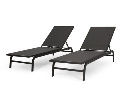 Finn - Contemporary Chaise Lounge For Outdoor Relaxation