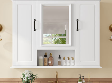Modern Freestanding Bathroom Vanity With Sink, Cabinet, Soft-Close Drawers, Tip-Out Tray