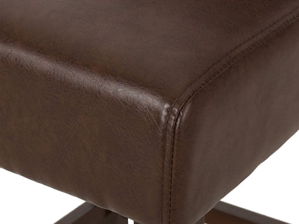 Solstara - Upholstered Dining Barstool With Button Tufted And Wing Back