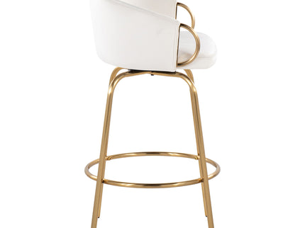 Claire - Contemporary & Glam Counter Stool (Set of 2)