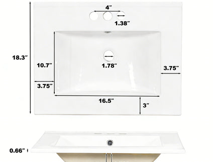 Traditional Bathroom Vanity Set With Soft Close Doors