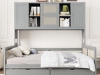 Dark Gray / Full / 2 Drawers