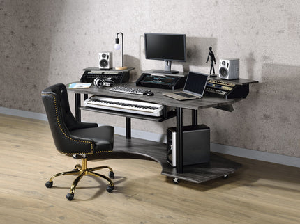 Eleazar - Music Recording Studio Desk - Wood