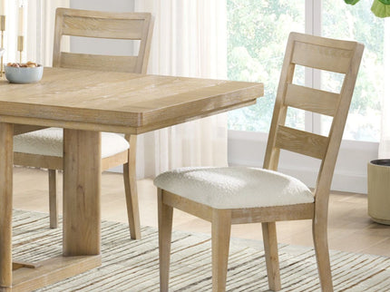 Upholstered Dining Chair (Set of 2) - Brown