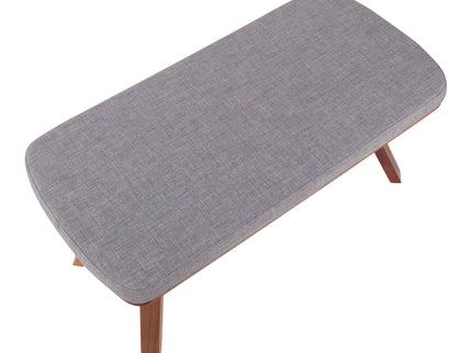 Folia - Mid Century Modern Bench