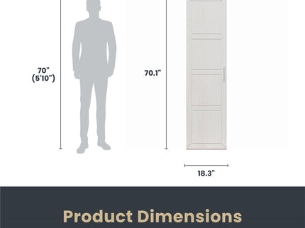 Perry Park - Modular Membrane Press Single Door Kit - Ivory
