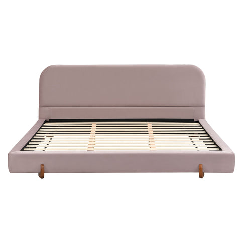 Elegant Upholstered Bed Frame