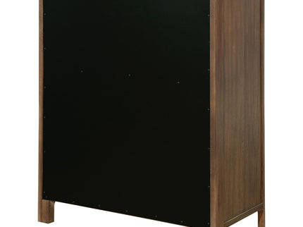 Verona - 5 Drawer Chest With - Walnut
