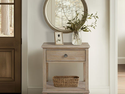 Victoria - Bedside Table With Drawer And Shelf