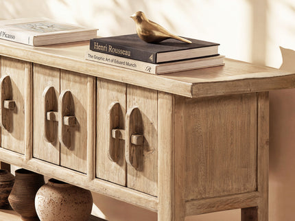 Rowan - Sideboard With Lower Shelf - Natural
