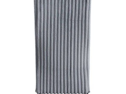 Kini - Corduroy Side Chair (Set of 2) - Black / Gray