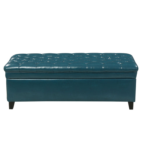Juliana - Storage Ottoman With Birch Legs
