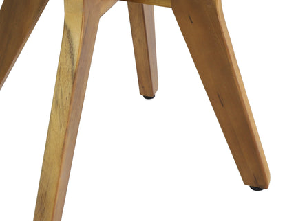 Yukon - Contemporary Side Table With Lightweight Concrete Top And Acacia Wood Frame - Gray