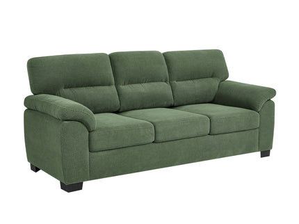 3 Seater Sofa With Padded Armrests And Triangular Leg