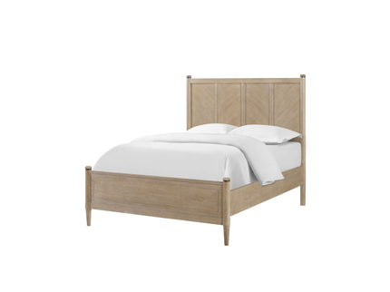 Transitional Style Lo-Post Bed