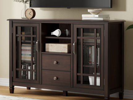 Connaught - Tall TV Stand - Brown