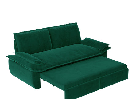 Queen Pull Out 3 In 1 Convertible Sleeper Sofa, Multi-Functional