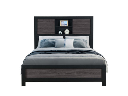Soluto - Bed With Bookcase Headboard