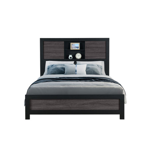 Soluto - Bed With Bookcase Headboard