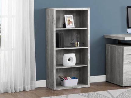 5 Tier For Office Bookshelf, Bookcase, Etagere, Contemporary & Modern
