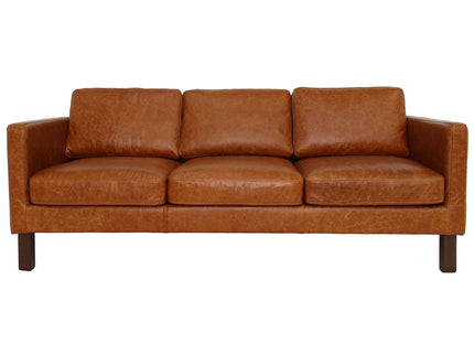 Memphis - Waxy Sofa - Cognac