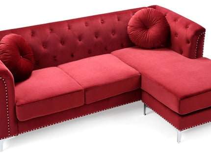Soft y Micro Suede Sofa Chaise