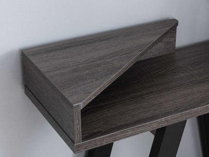 Contemporary Console Table With Two Shelves