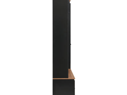 Entryway Hall Tree With Storage Bench, Coat Rack Shoe Bench With Cabinets