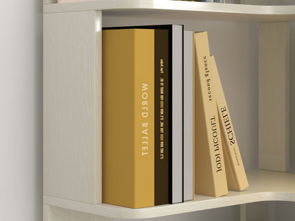 L-Shaped Corner Bookshelf