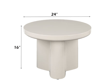 Joane - End Table - Light Gray