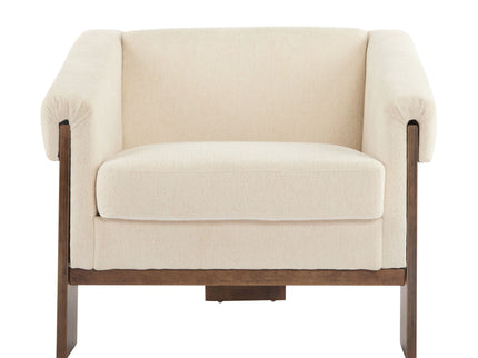 Sierra - Vintage Modern Accent Chair With Deep Cushions And Wide Armrests