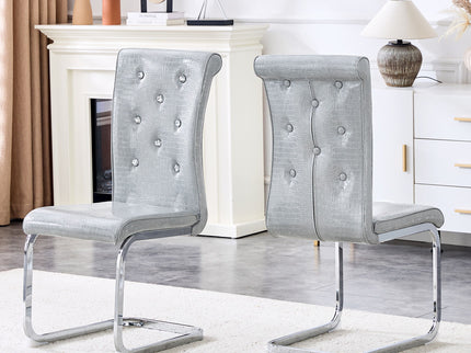 Elegant Design Upholstered Dining Chairs